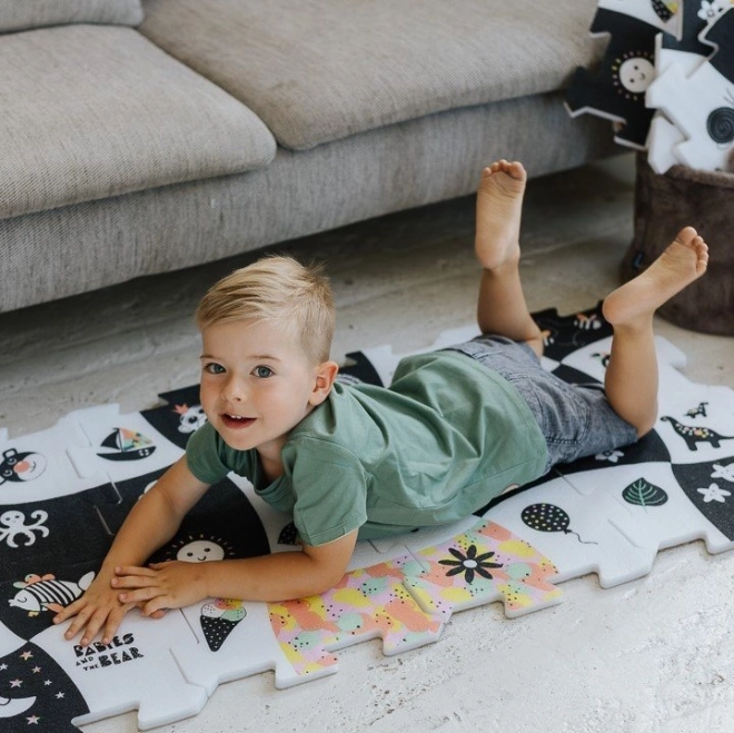 Foam Puzzle Mat Kids Trefl: Black and White