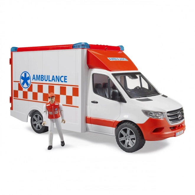 Ambulance Toy Mercedes-Benz Sprinter with Paramedic