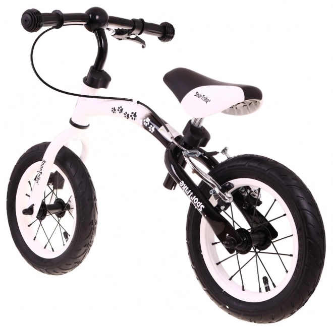 Boomerang SporTrike Kids Balance Bike White