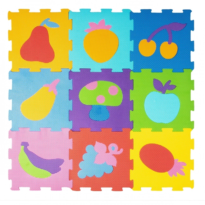 Foam Play Mat with Fruits