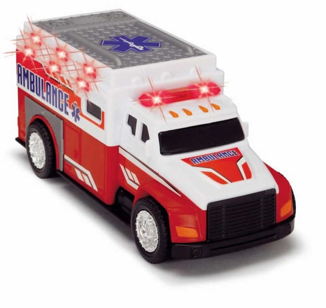 Ambulance Rescue Vehicle with Lights and Sounds