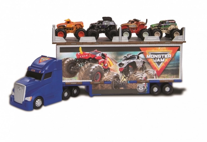 Transport Vehicle 2-in-1 Monster Jam Hauler Set