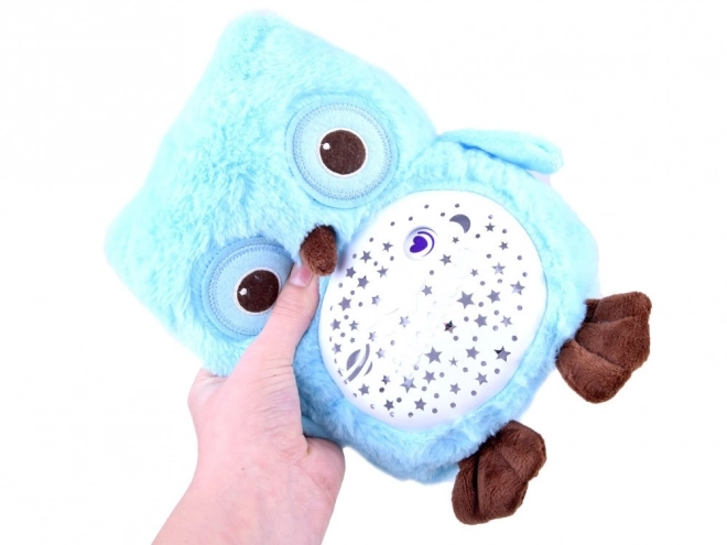 Soothing Owl Lullaby Projector Plush