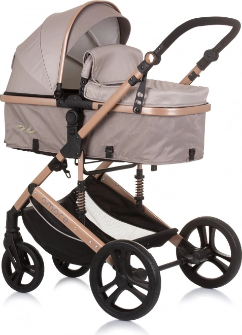 Chipolino stroller Amore 2-in-1 Jungle – Macadamia