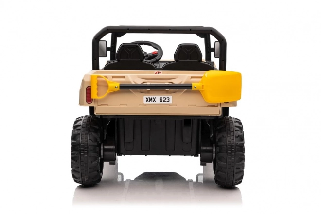 Battery Powered 4x4 Ride-On Car Gold