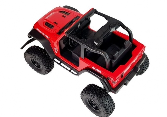 Remote Control Off-Road Jeep Red