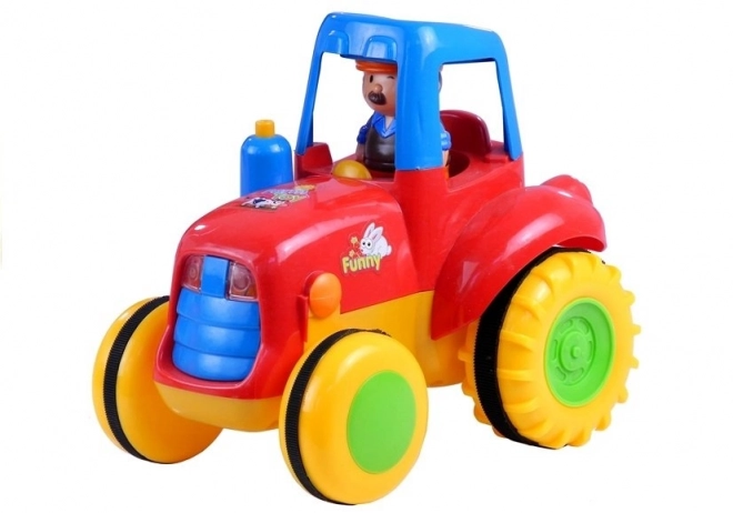 Tractor with Trailer and Farm Animals Toy