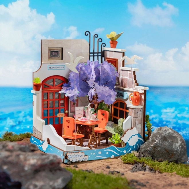 RoboTime miniature seaside holiday restaurant