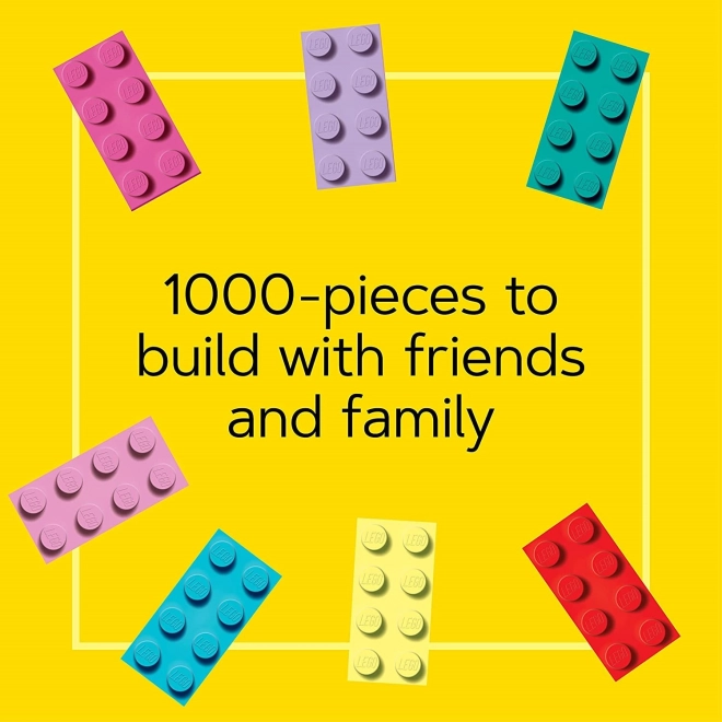 Lego Rainbow Minifigures Puzzle 1000 Pieces