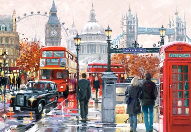 London Collage Jigsaw Puzzle - 1000 Pieces