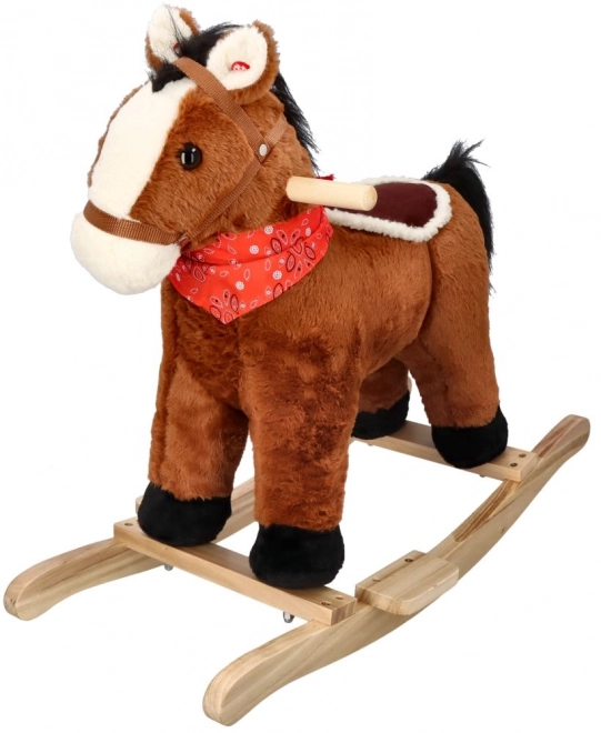 Brown Rocking Horse