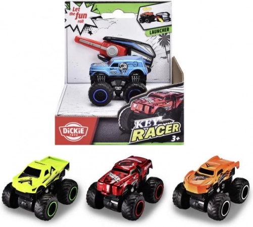 Auto Key Racer metal toy car with launch device