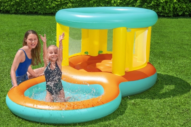 Inflatable Bouncer with Pool 2-in-1 for Kids 3+ by Bestway