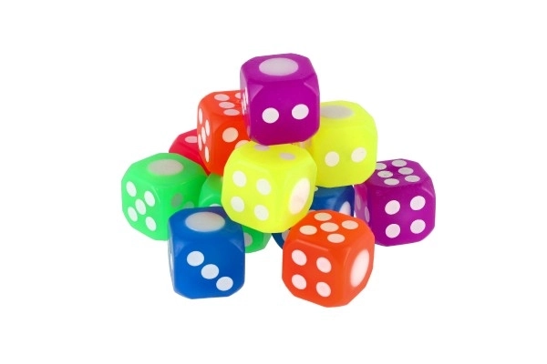 Luminous Silicone Dice for Games