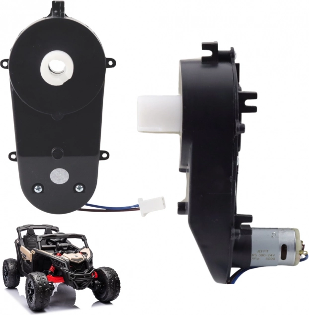 24V Motor with Gearbox for Electric Vehicles