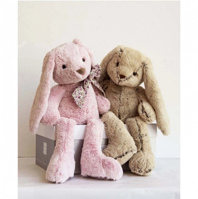 Beige Plush Rabbit Toy by Histoire d'Ours