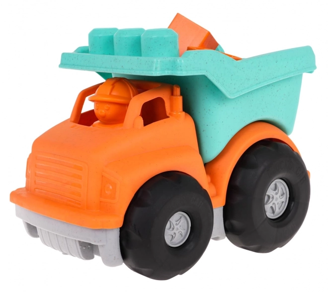 Eco-friendly Dump Truck with Blocks