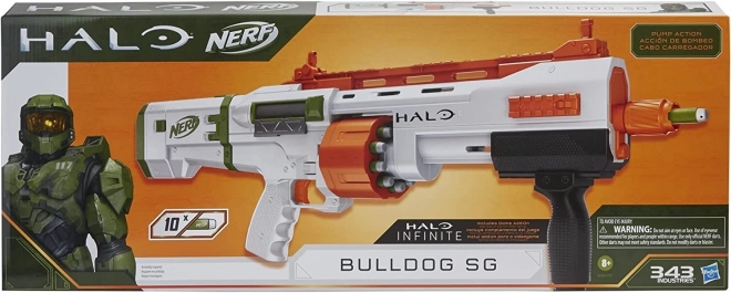 Nerf Halo Bulldog Combat Shotgun Blaster