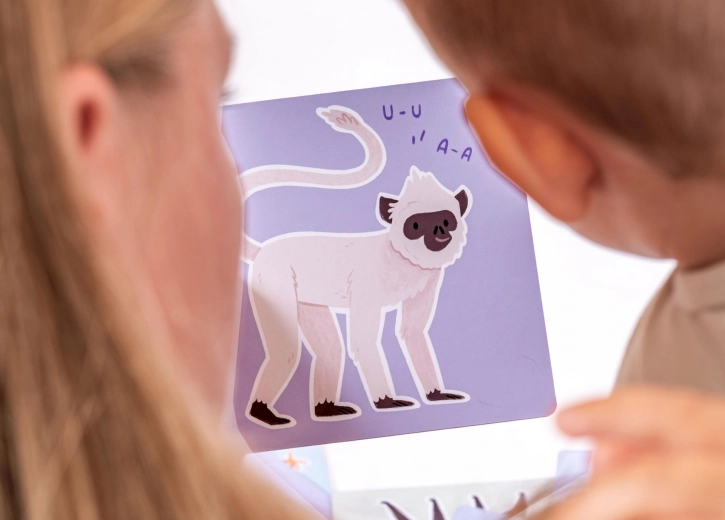 Imitating sounds as the first step to speech