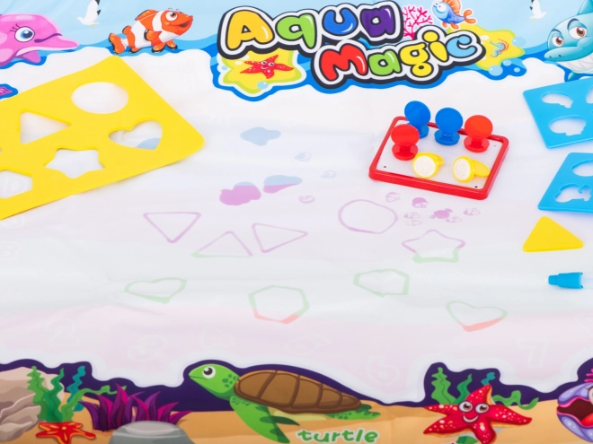 Water Drawing Mat XXL Multicolor Set