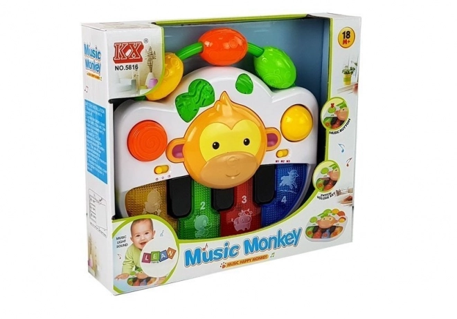 Baby Monkey Light and Sound Piano