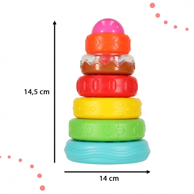 Colorful Montessori Educational Stacking Tower