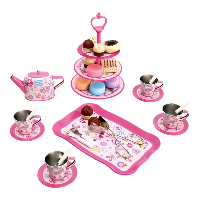 Children's Tea Set with Pastry Stand