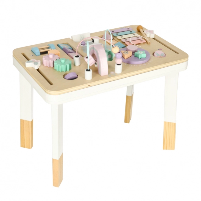 Pastel Montessori Manipulative Table by Lulilo