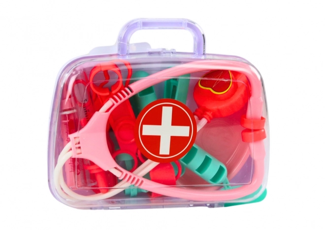 Children's Medical Tool Kit in Pink Case