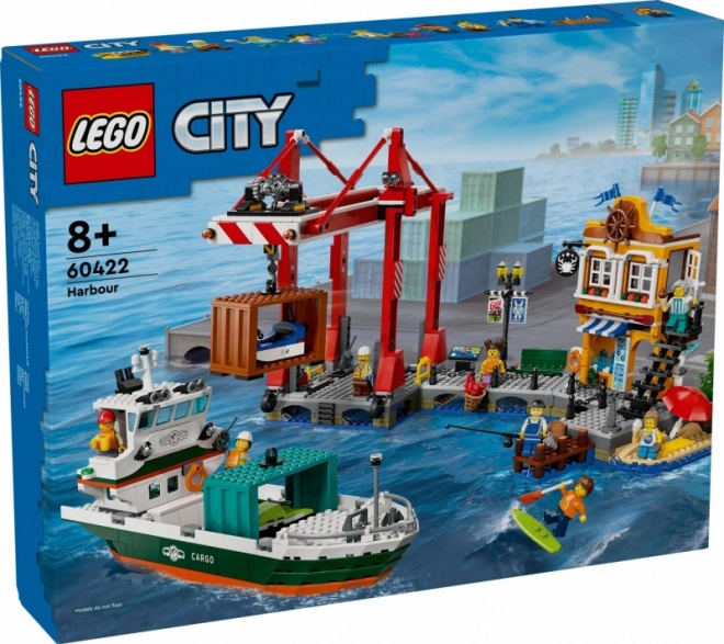 Coastal Port Cargo Ship Set by LEGO City