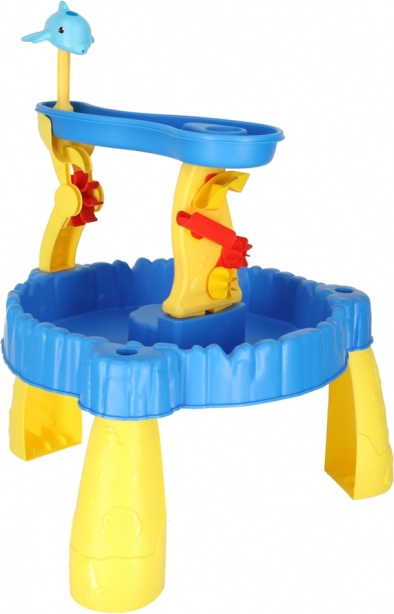 Children's Play Table with Sandbox and Fountain 2-in-1