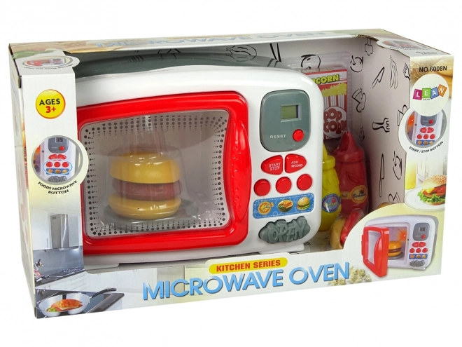 Realistic Kids Microwave Play Set