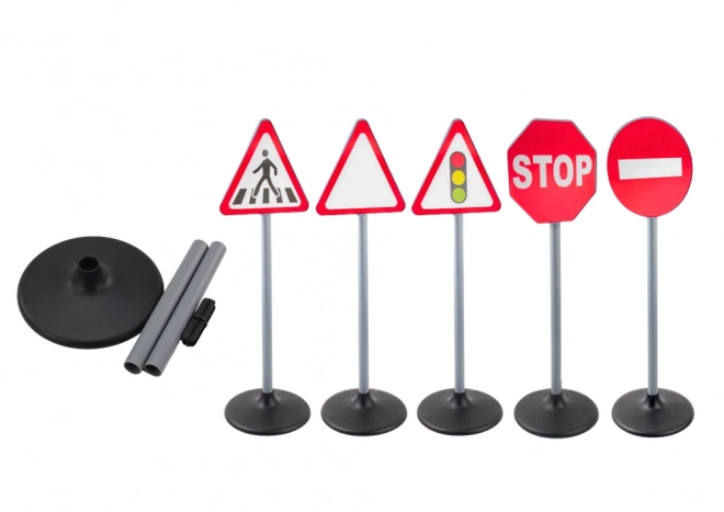 Educational Set Warning Traffic Signs