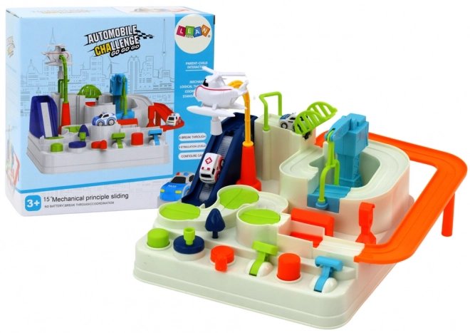 Interactive Car Obstacle Track for Kids