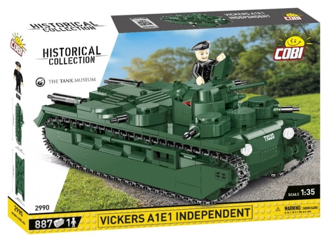 Great War Vickers A1E1 Independent Tank Model