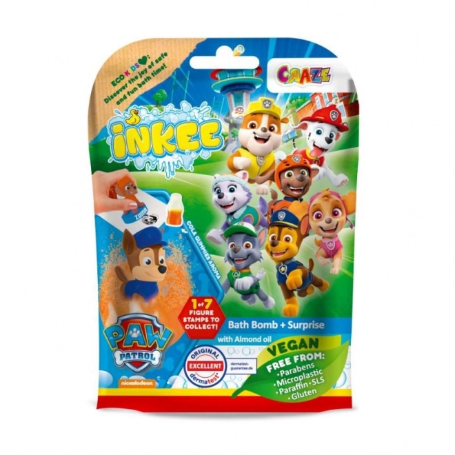 Inkee Surprise Bath Bomb - Paw Patrol