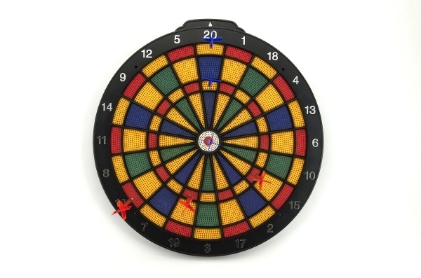 Dartboard 40cm with 6 Dart Set