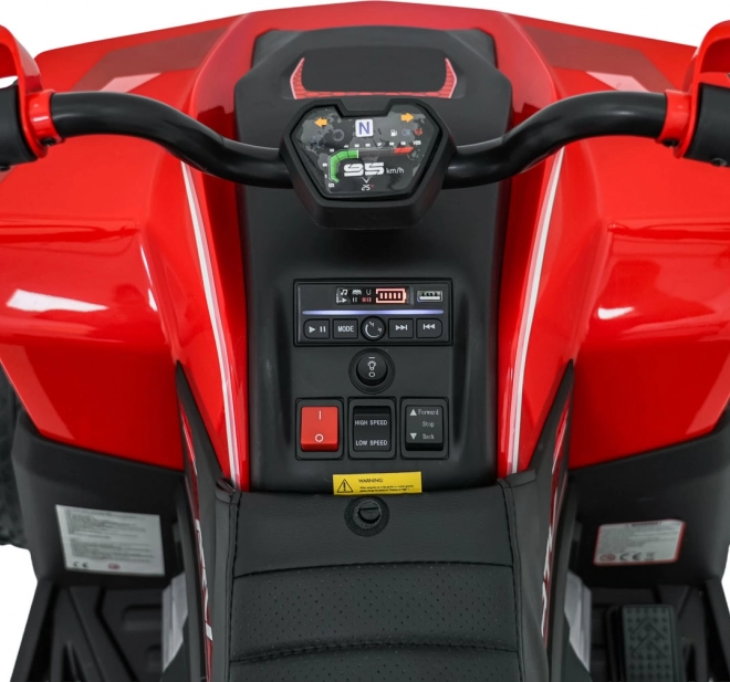Quad Bike Fast Wheel – Red