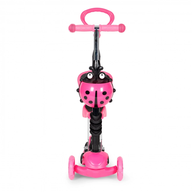 3-Wheel Ladybug 5-in-1 LED Balance Scooter