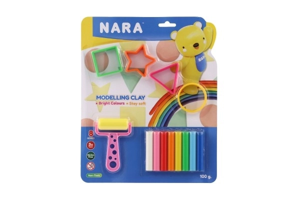 NARA Modeling Clay Set with Cutters and Roller