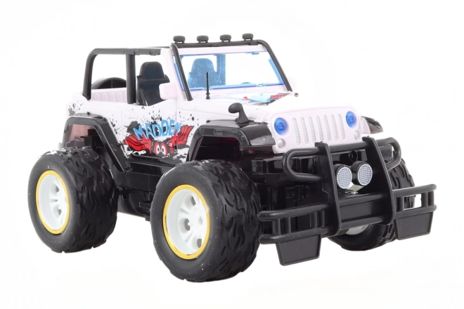 Remote Control All-Terrain White Car