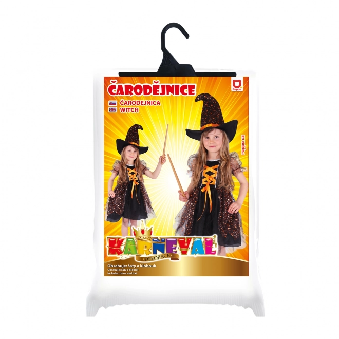 Witch Costume with Stars for Kids