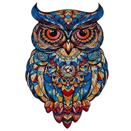 Wooden Owl Puzzle