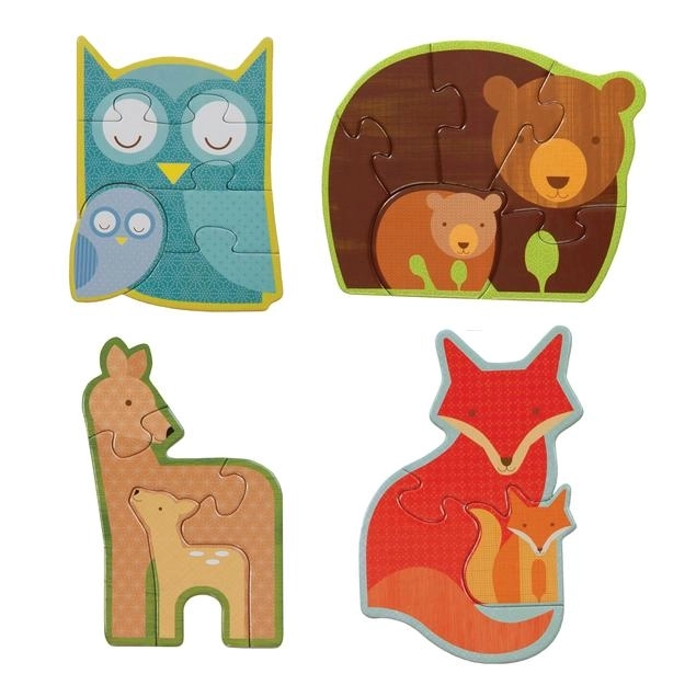 Petit Collage First Forest Animals Puzzle