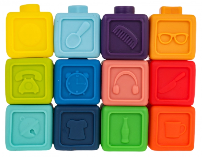 Mathematical Action Rubber Block Set