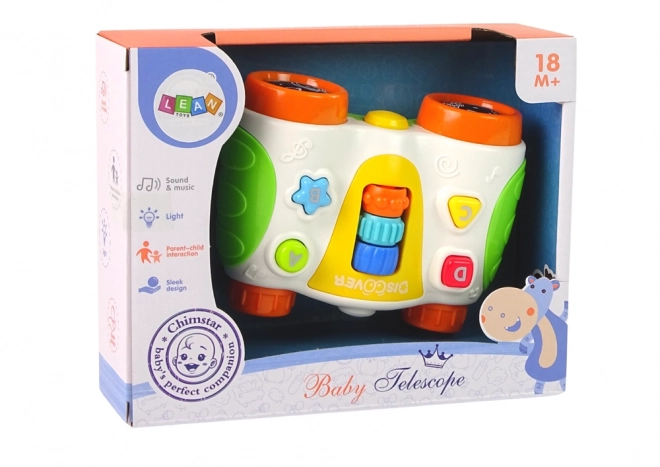 Interactive Baby Binoculars with Sound and Light