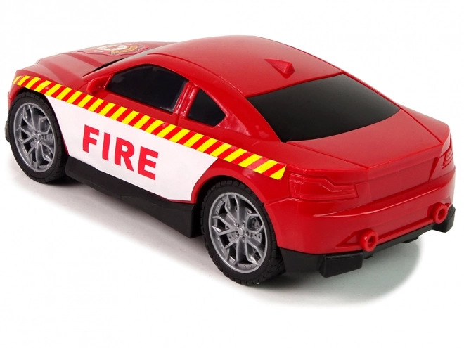 Fire Rescue Vehicle Set with Sounds