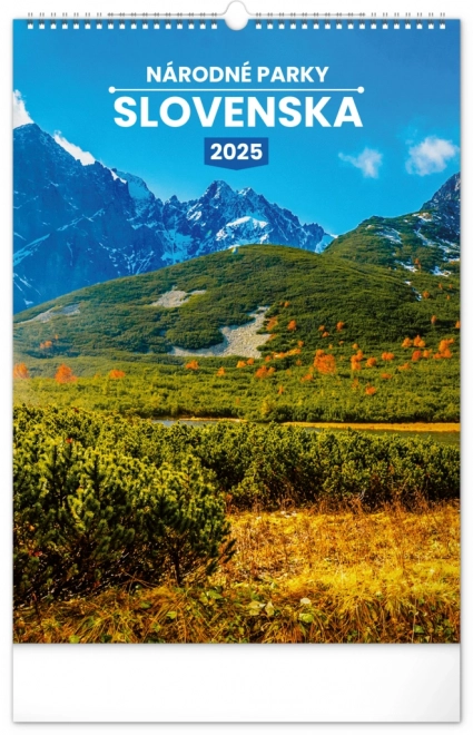 Wall Calendar Slovakian National Parks 2025