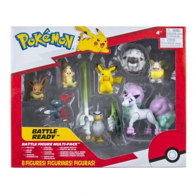 Pokémon Figurine Set with 8 Characters