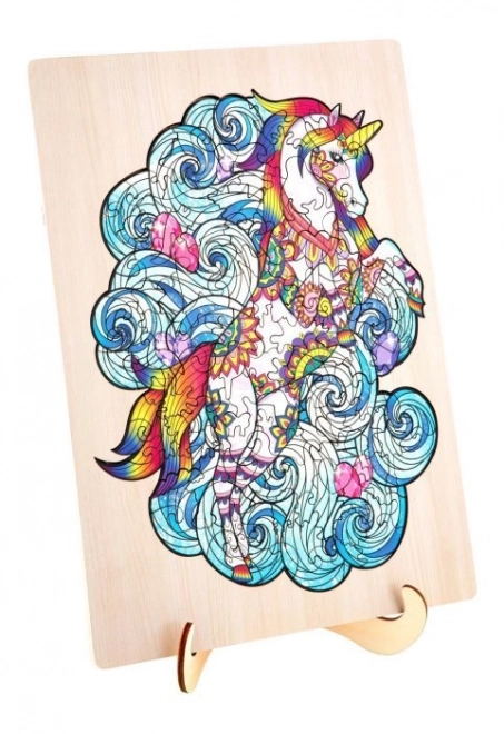 Wooden Unicorn Puzzle